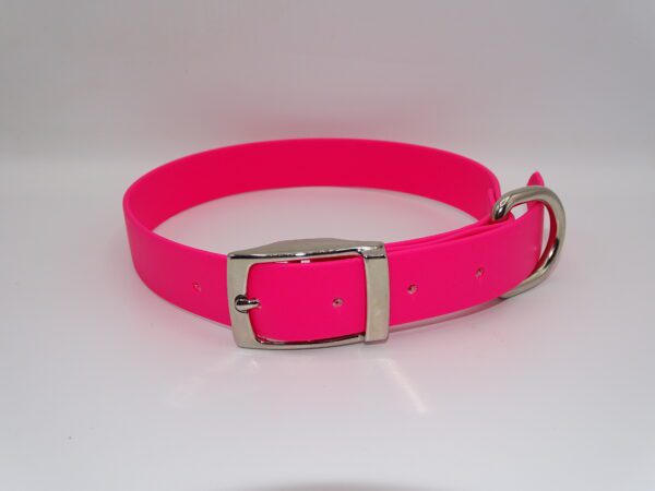 DOG COLLAR N/P MEDIUM 35-45CM PINK