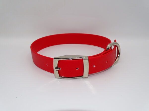 DOG COLLAR N/P LARGE 45-55CM RED