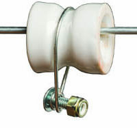 PORCELAIN STEEL POST INSULATOR