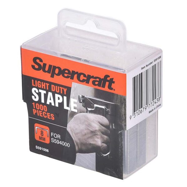 LIGHT DUTY STAPLE 8MM 1000PC
