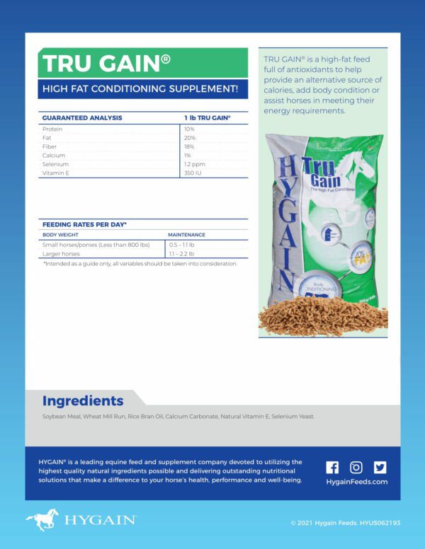 HYGAIN TRU GAIN 20KG - Image 2