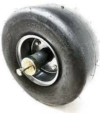 Castor Wheel and Axle Assembly