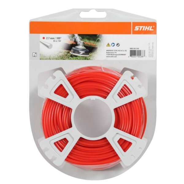 Red Nylon Line - 2.7MM X 32M
