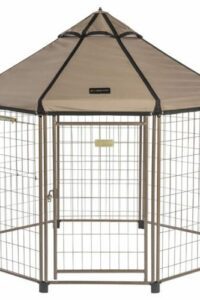 Pet Enclosure- Gazebo with Canopy