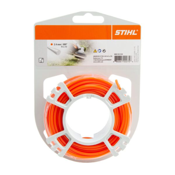 Orange Trimmer Line 2.4mm x 14m