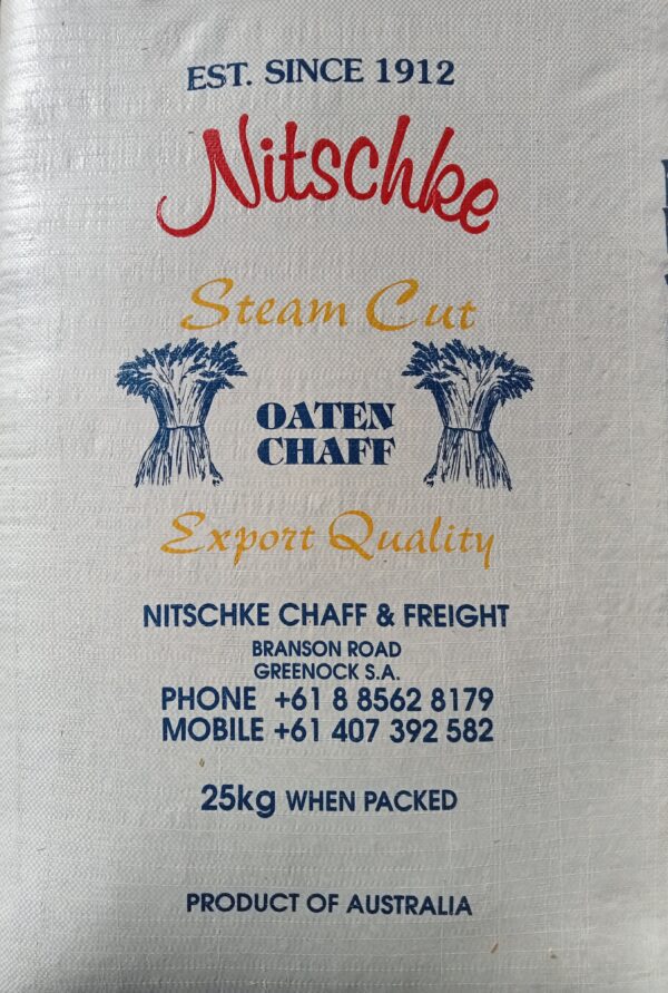 PREMIUM OATEN CHAFF 25KG