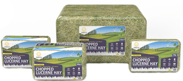 ORECO LUCERNE HEALTHY CUT CHAFF 22KG