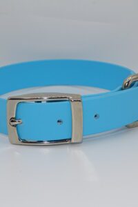 DOG COLLAR N/P MEDIUM 35-45CM PASTEL BLUE