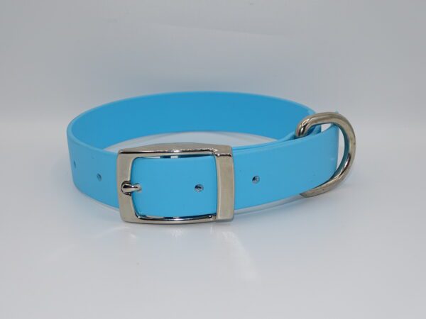 DOG COLLAR N/P MEDIUM 35-45CM PASTEL BLUE
