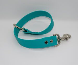 DOG UTE TIE RING & CLIP 45CM TEAL