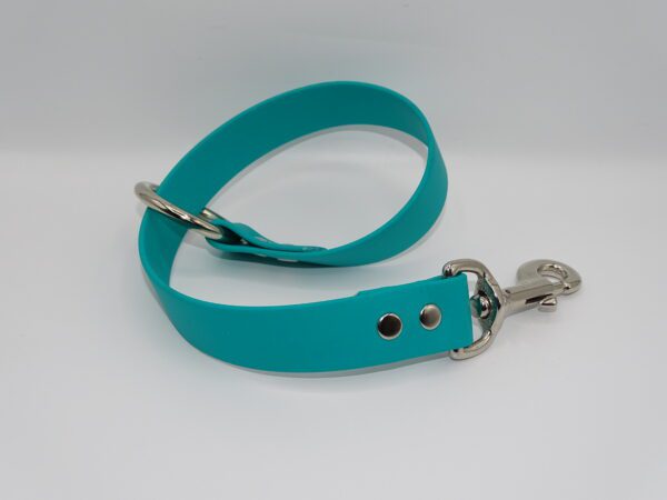 DOG UTE TIE RING & CLIP 45CM TEAL