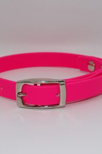 DOG COLLAR N/P X-SMALL 20-38CM PINK