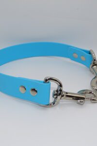 DOG UTE TIE DOUBLE CLIP 45CM PASTEL BLUE