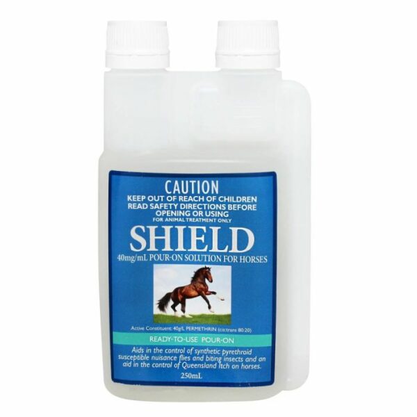 SHIELD POUR ON FOR HORSE 250ML