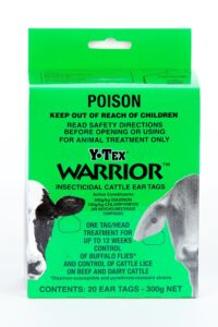 Y-TEX WARRIOR EAR TAGS 20PK