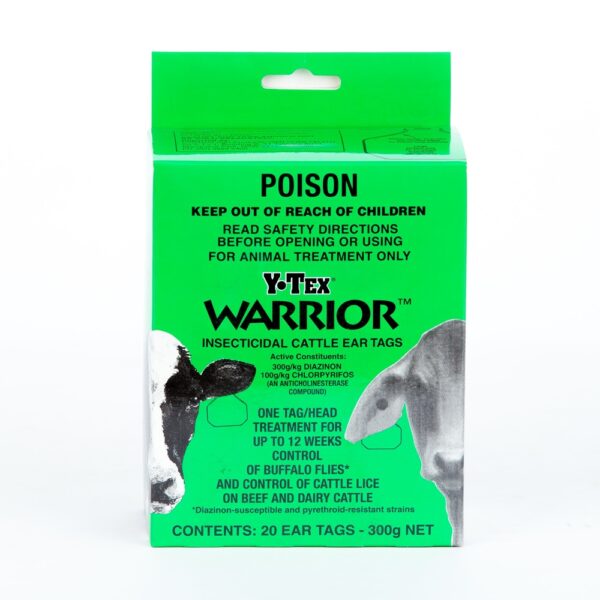 Y-TEX WARRIOR EAR TAGS 20PK