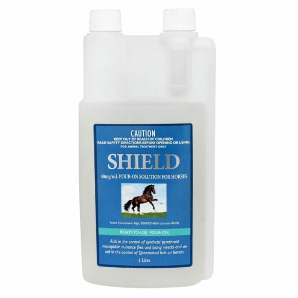 SHIELD POUR ON FOR HORSES 1L