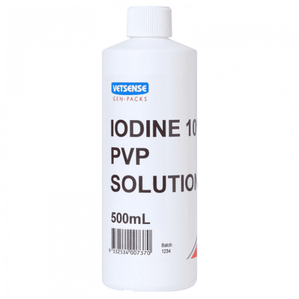 IODINE 10% PVP SOLUTION 500ML