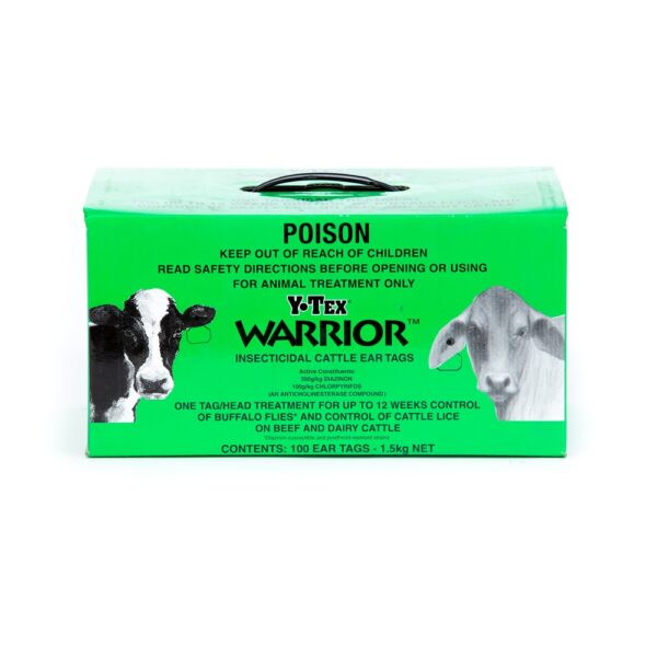 Y-TEX WARRIOR EAR TAGS 100PK