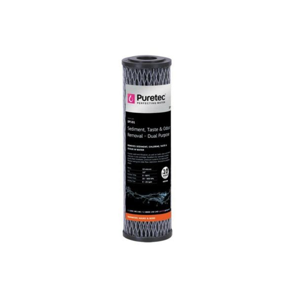 DP101 DUAL PURPOSE CARBON CARTIDGE 10um