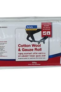 GAUZE & COTTON WOOL ROLL 500G