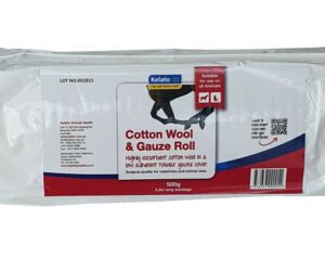 GAUZE & COTTON WOOL ROLL 500G