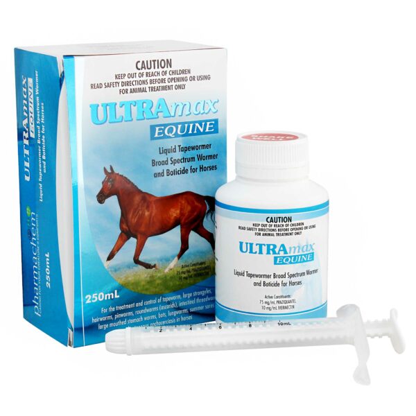 ULTRAMAX EQUINE LIQUID WORMER 250ML