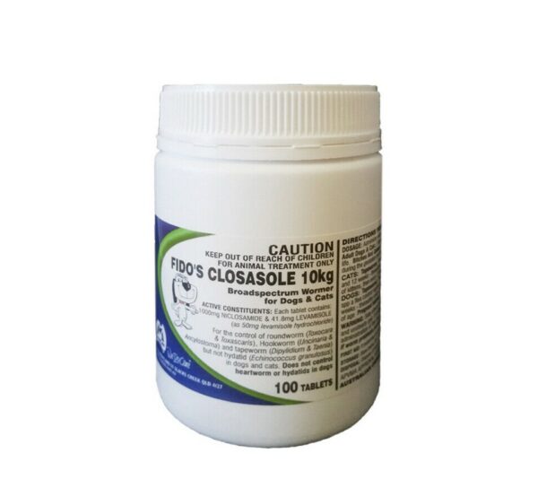 FIDO'S CLOSASOLE TABLETS 100PK