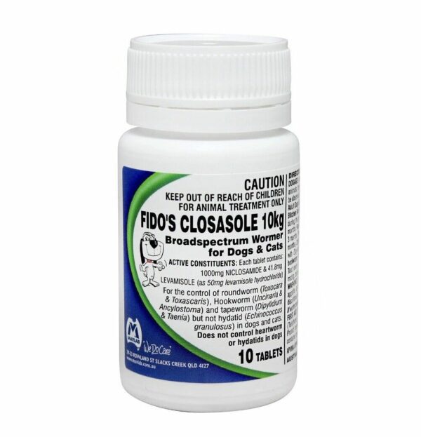 FIDO'S CLOSASOLE TABLETS BOX 10