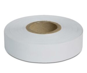 FLAGGING TAPE 25MM X 50M WHITE