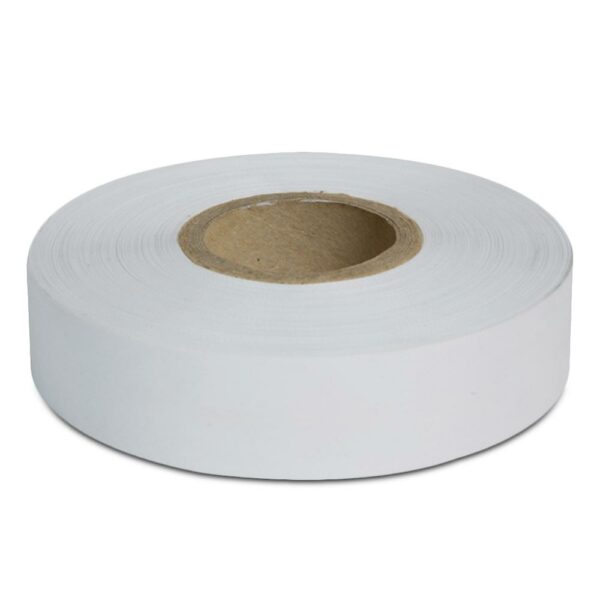 FLAGGING TAPE 25MM X 50M WHITE
