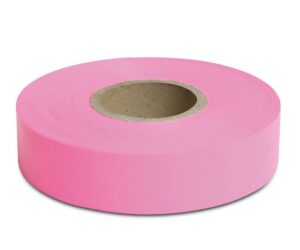 FLAGGING TAPE 25MM X 50M PINK