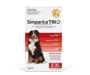 SIMPARICA TRIO 3PK XL 40.1-60 (RED)