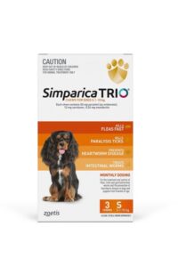 SIMPARICA TRIO 3PK S 5.1-10KG (ORANGE)