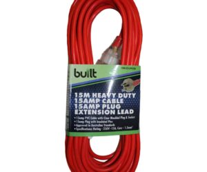 HD EXTENSION LEAD 15 AMP 15M