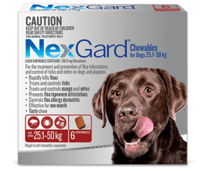 NEXGARD 25.1 - 50KG 3PK