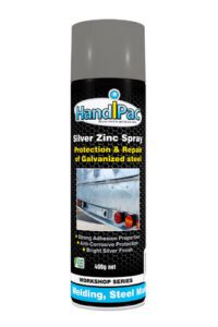 HANDIPAC SPRAY PAINT SILVER ZINC