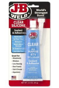 JB WELD CLEAR SILICONE 85GM