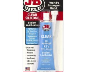 JB WELD CLEAR SILICONE 85GM